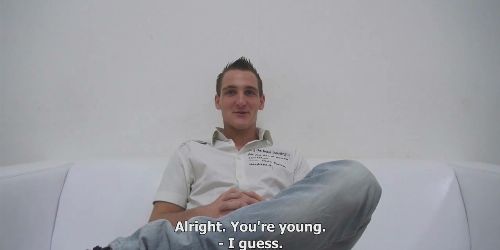 Heiße tschechische Gay-Casting-Szene mit aufregenden Momenten